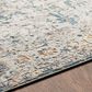 Surya Presidential PDT-2300 7"9" x 10"3" Blue, Gray and Orange Area Rug, , large