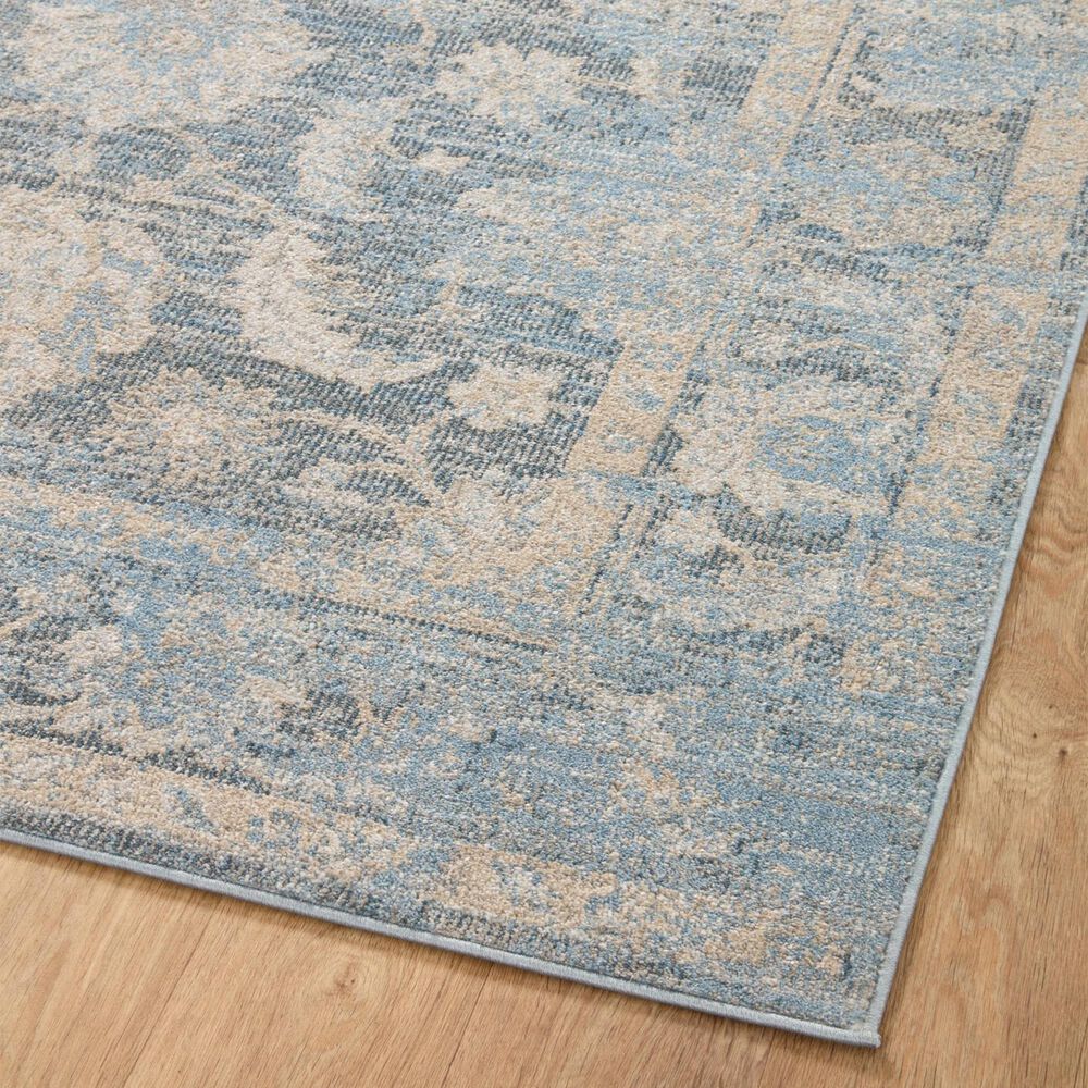 Loloi II Odette 2&#39;3&quot; x 3&#39;10&quot; Sky and Beige Area Rug, , large