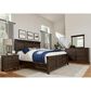 Viceray Collections Passageways 4 Piece King Bedroom Set in Charleston Brown, , large