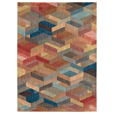 Karastan Elements Ignite 91203-50101 9"6" x 12"11" Multicolor Area Rug, , large