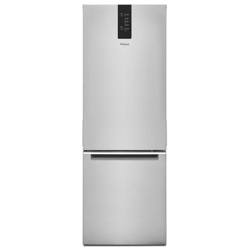Whirlpool 12.9 Cu. Ft. 24" Wide Bottom-Freezer Refrigerator - Stainless Steel, , large
