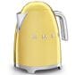 Smeg 7-Cup Stainless Steel Retro Style Electric Kettle in Gold, , large