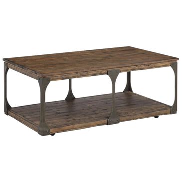 Nicolette Home Montgomery Rectangular Cocktail Table in Bourbon, , large