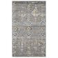 Safavieh Evoke EVK224G-4 4" x 6" Dark Grey/Yellow Area Rug, , large