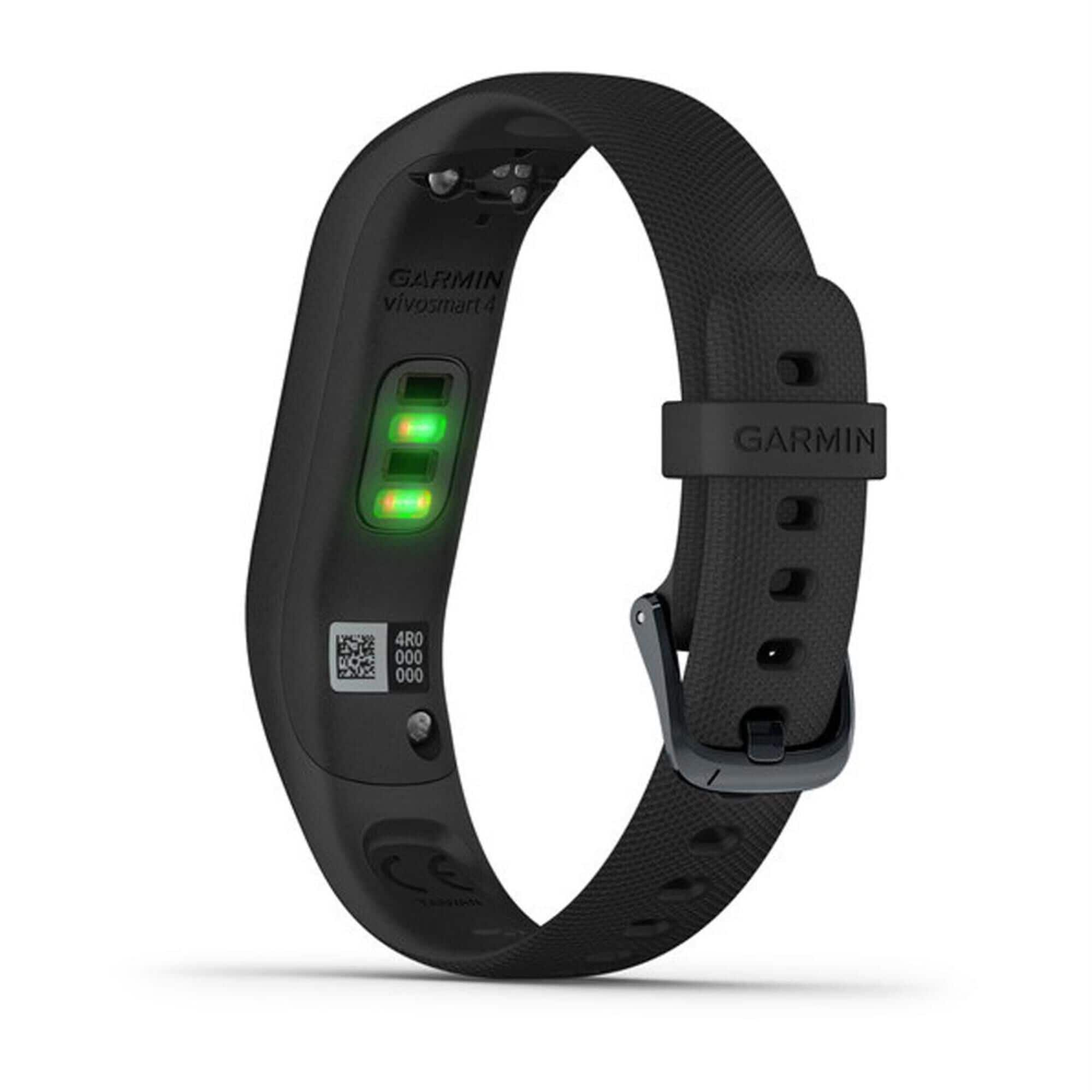 Garmin vivosmart 4 Large Size in Black with Midnight Hardware