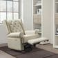 Eastern Shore Amelia Power Recliner Swivel Glider with USB Port in Natural, , large