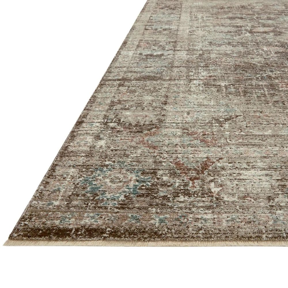 Magnolia Home Millie 5&#39;3&quot; x 7&#39;6&quot; Charcoal and Dove Area Rug, , large
