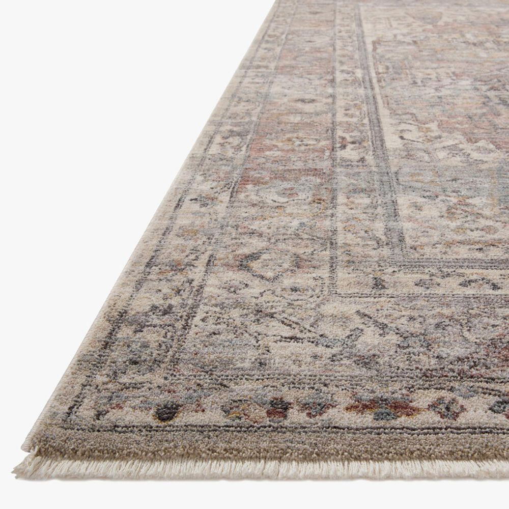 Loloi Lyra 5&#39;3&quot; x 7&#39;9&quot; Sunset and Silver Area Rug, , large