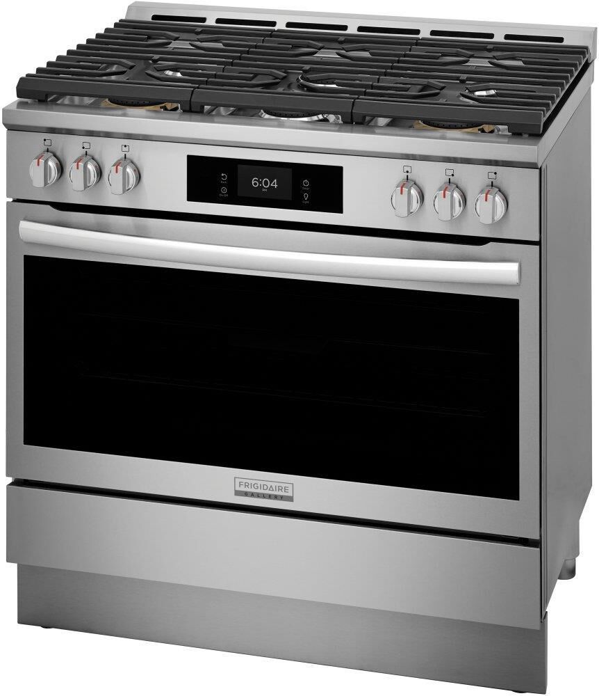 Frigidaire Gallery 36&quot; Gas Range with Air Fry in Stainless Steel, , large