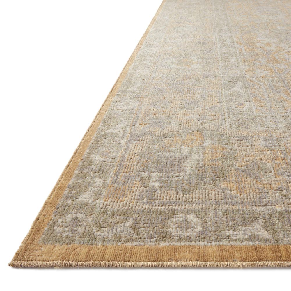 Chris Loves Julia x Loloi Rosemarie 2&#39;7&quot; x 8&#39; Gold and Sand Runner, , large