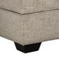 Signature Design by Ashley Bovarian Storage Ottoman in Stone, , large