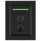 Kwikset Halo Touch Contemporary Fingerprint Wi-Fi Enabled Smart Lock in Matte Black, , large