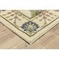 Oriental Weavers Francesca Traditional 5"3" x 7"6" Ivory Area Rug, , large