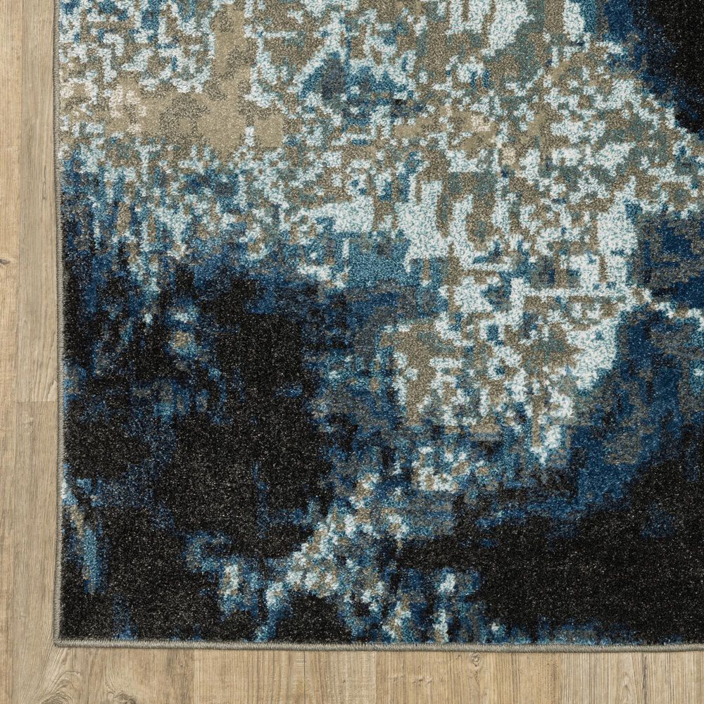 Oriental Weavers Venice Modena 9&#39;10&quot; x 12&#39;10&quot; Blue and Beige Area Rug, , large