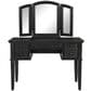 OSP Home Farmhouse Vanity with Mirror Rustic Black, , large