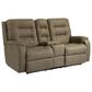 Flexsteel Arlo Power Reclining Console Loveseat with Headrest and Lumbar in Fossil, , large