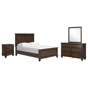 Signature Design by Ashley Danabrin 4-Piece Full Panel Bedroom Set in Brown, , large