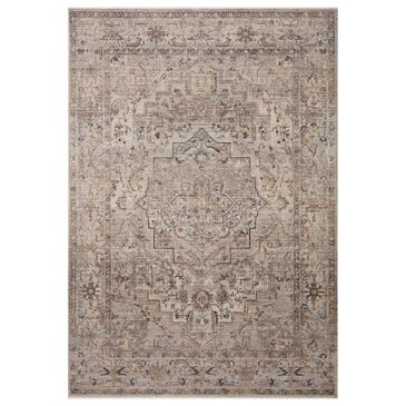 Loloi Lyra 4" x 5"7" Natural and Gold Area Rug, , large