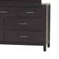 37B Nevis 7-Drawer Dresser and Mirror in Dark Brown, , large