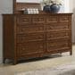 Hawthorne Furniture San Mateo 10-Drawer Dresser in Tuscan, , large