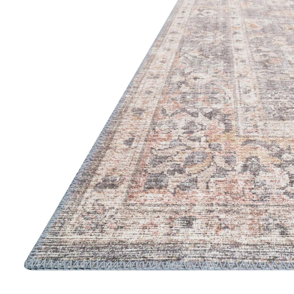 Loloi II Skye SKY-01 2&#39;3&quot; x 3&#39;9&quot; Grey and Apricot Scatter Rug, , large