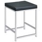 Pacific Landing Afshan Vanity Stool in Chrome, , large