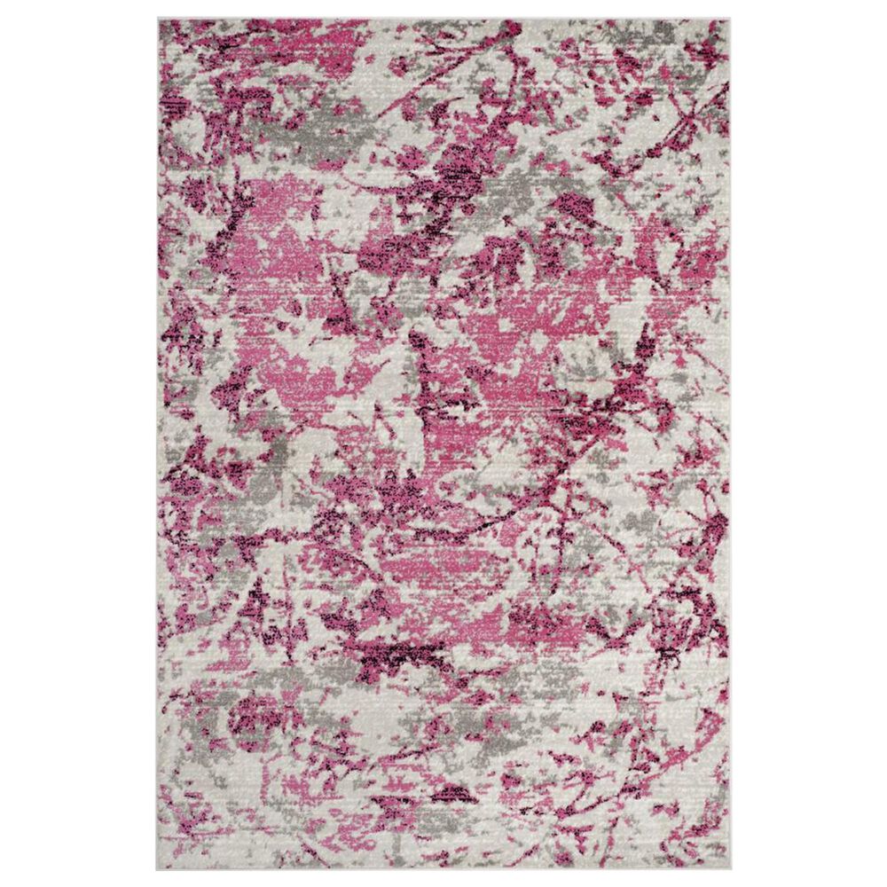 Safavieh Skyler SKY186N 3" x 5" Pink and Ivory Area Rug, , large