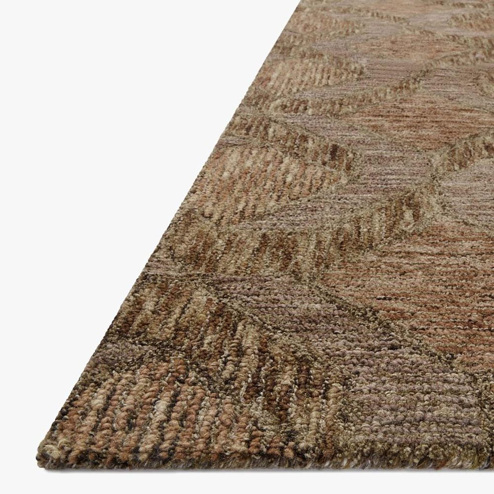 Loloi II Varena 3&#39;6&quot; x 5&#39;6&quot; Rust and Bark Area Rug, , large