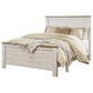 Signature Design by Ashley Willowton 4 Piece Queen Bedroom Set in Whitewash, , large