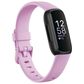 Fitbit Inspire 3 Tracking Watch Black Case with Lilac Bliss Sport Band, , large