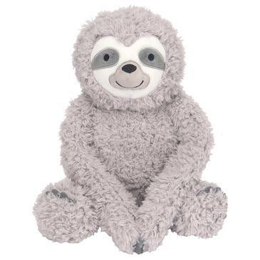 Lambs and Ivy Sloth Plush Stuffed Animal Toy in Gray, , large