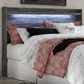 Signature Design by Ashley Baystorm King LED Panel Headboard in Gray, , large