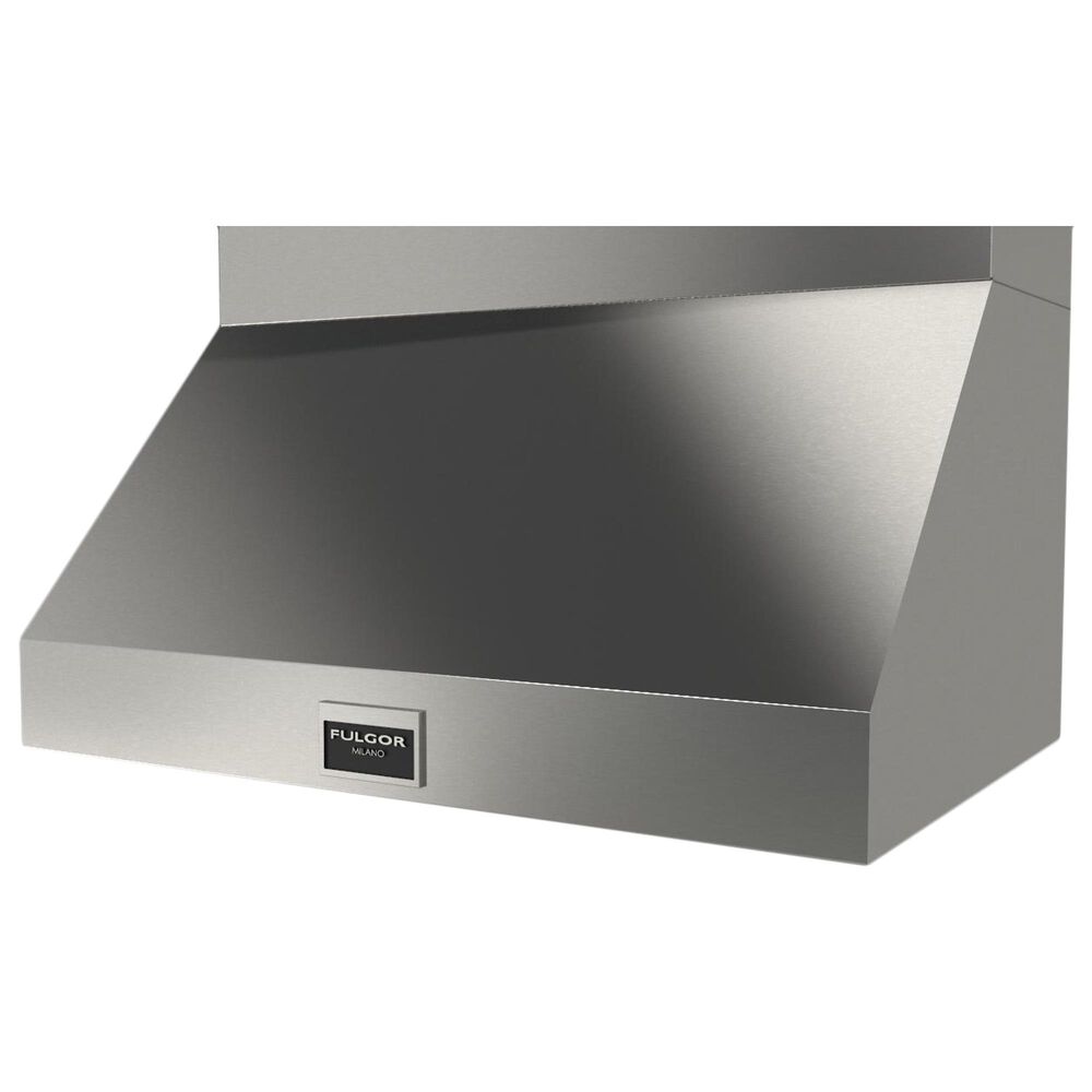 Fulgor Milano 600 Series 36&quot; Pro Wall-Mount Range Hood with 1000 CFM in Stainless Steel, , large