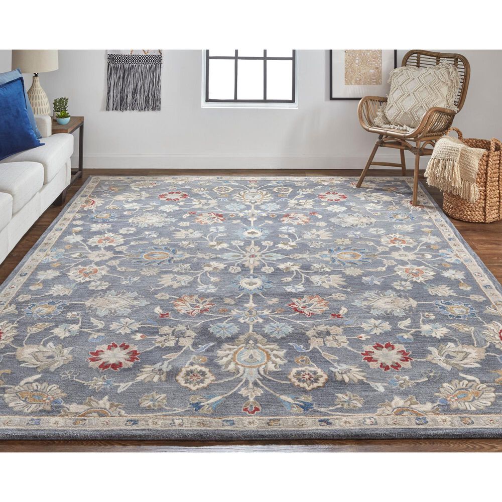 Feizy Rugs Rylan 8&#39; x 10&#39; Blue Area Rug, , large