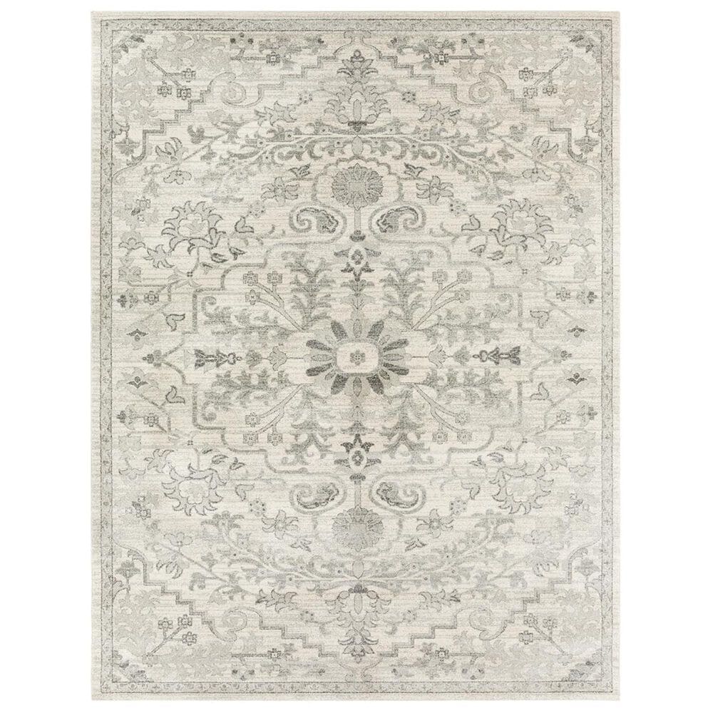 Surya Harput HAP-1069 7"10" x 10"3" Gray, Charcoal and Beige Area Rug, , large