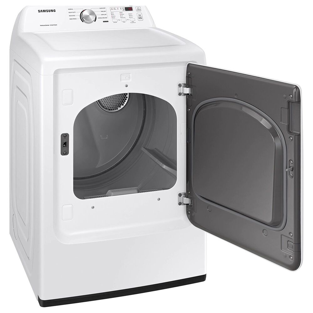 Samsung 4.4 Cu. Ft. Top Load Washer and 7.2 Cu. Ft. Electric Dryer Laundry Pair in White, , large