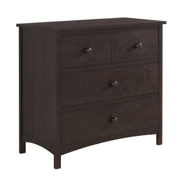 Oxford Baby Universal Ready To Assemble 3 Drawer Dresser in Espresso Brown, , large