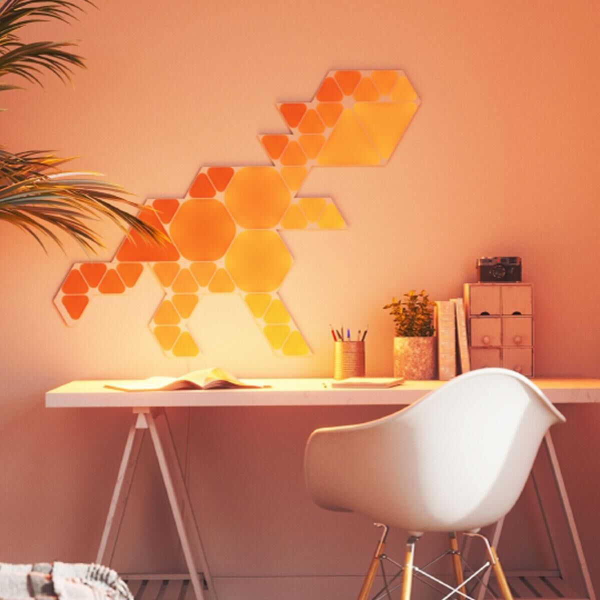 Nanoleaf Shapes Mini Triangle 5-Piece Smarter Kit | NFM