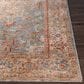 Surya Mirabel 10" x 14" Teal, Aqua, Gray, Burnt Orange, Olive and Beige Area Rug, , large