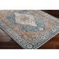 Surya Carlisle Oriental 3"11" x 5"11" Dark Blue, Light Sage, Dusty Pink, Cream and Medium Brown Area Rug, , large