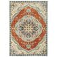 Oriental Weavers Xanadu 1332Q 5"3" x 7"6" Orange Area Rug, , large