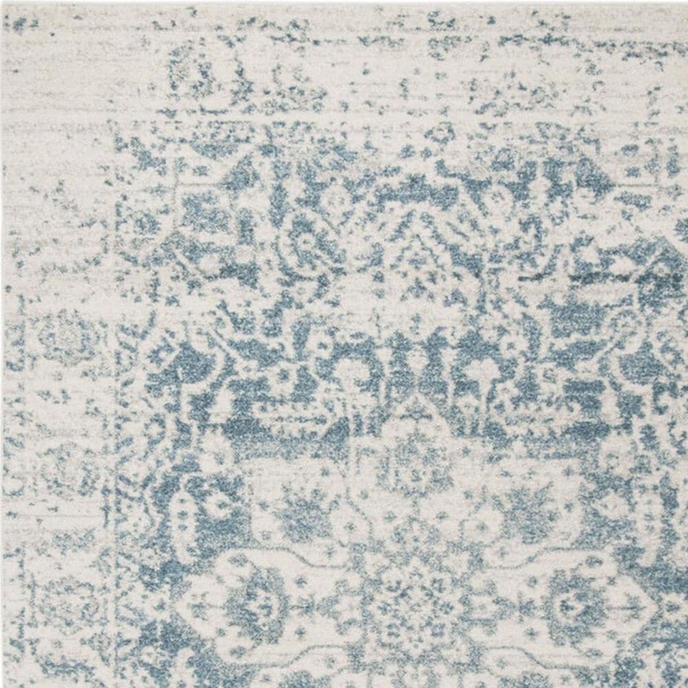 Safavieh Madison MAD603J 5&#39;1&quot; x 7&#39;6&quot; Teal and Ivory Area Rug, , large