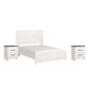 Signature Design by Ashley Gerridan 3-Piece Queen Bedroom Set with Nightstand in White and Gray, , large