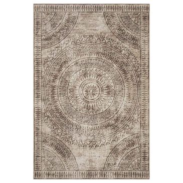 Dalyn Rug Company Sedona Oriental 2"3" x 10" Taupe Indoor/Outdoor Performance Runner, , large