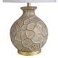 Flair Industries Baffo Table Lamp in Light Gold and Silver Sage, , large