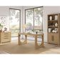 Wycliff Bay Canyon Drive Office 60" Writing Desk in Natural Oak, , large
