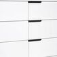 Babyletto Hudson 6 Drawer Double Dresser in White, , large