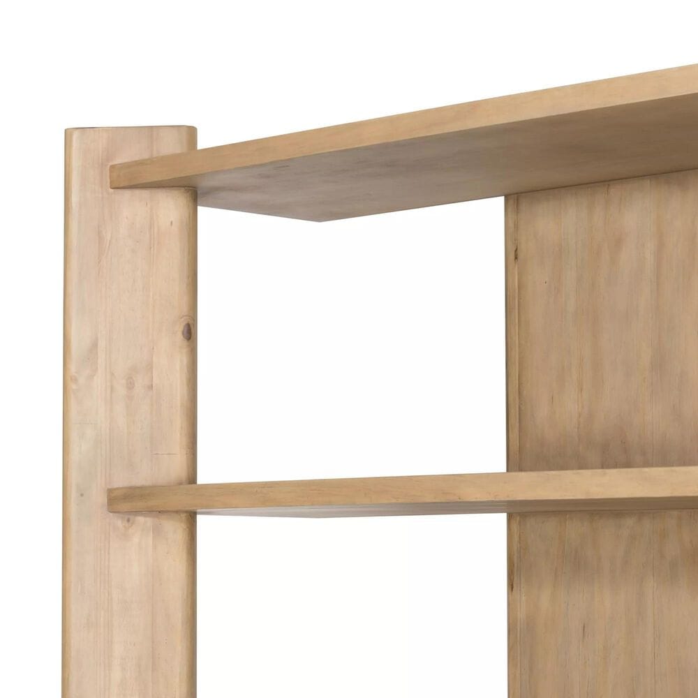 Four Hands Edmund 4-Shelf Bookcase in Smoked, , large