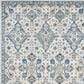 Safavieh Evoke EVK224C-4 4" x 6" Ivory/Light Blue Area Rug, , large