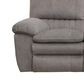 Catnapper Reyes Manual Lay Flat Reclining Sofa in Graphite, , large